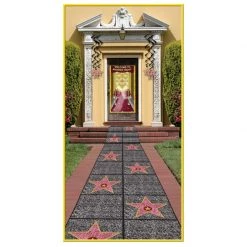 Balloon Agencies Hollywood Walk Of Fame Star Floor Runner Party Supplies