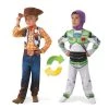 Rubies Deerfield Toy Story 4 Woody And Buzz Light Year Deluxe Reversible Size Small 3-5 Boys Costume