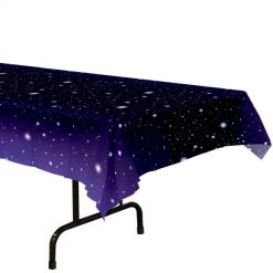 Balloon Agencies Starry Nights Design Plastic Table Cover Party Supplies