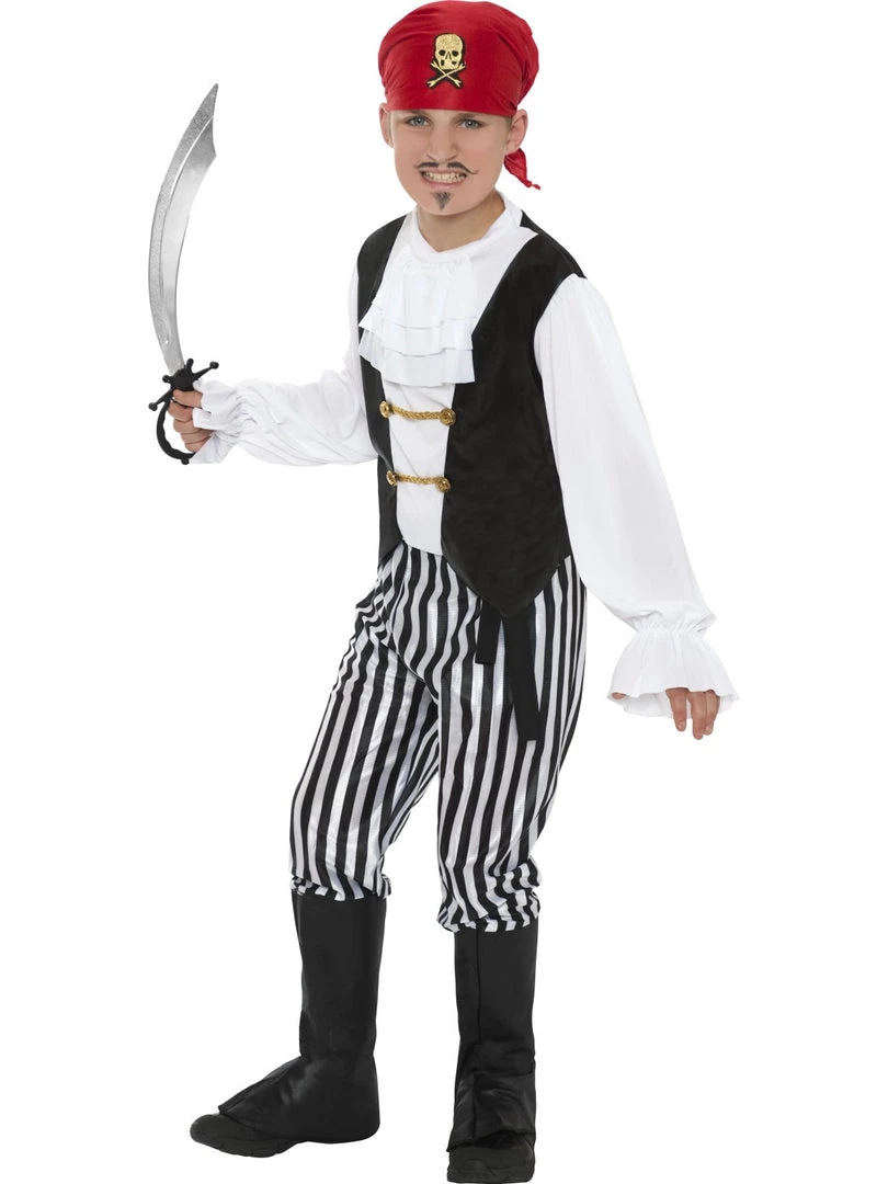 Smiffys Pirate Captain Book Week Boys Costume Costumes 1 Smiffys Pirate Captain Book Week Boys Costume Costumes