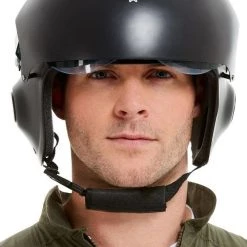 Crazy Costume Deals Costume Accessories Top Gun Aviator Helmet With Visor