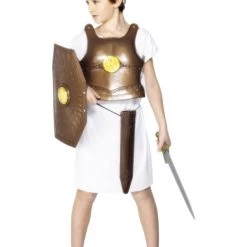 Smiffys Costume Accessories Greek Soldier Armour Boys Costume Kit