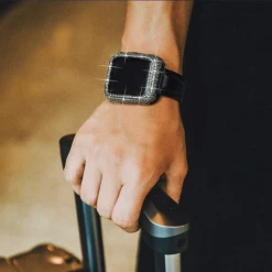 Elegancensplendour Luxury Bling Diamond Apple Watch Bumper Protective Case Fashion Jewelry