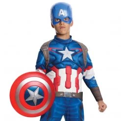 Crazy Crazy & More Crazy Deals Licensed Captain America Shield 30cm Boys Costume Accessory Costume Accessories