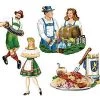 Balloon Agencies Party Supplies Oktoberfest Party Decoration Cutouts