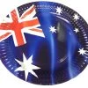 Balloon Agencies Australia Day Round Plates 23cm Party Supplies