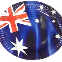 Balloon Agencies Australia Day Round Plates 23cm Party Supplies