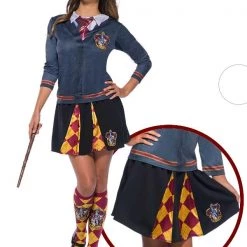 Rubies Deerfield Harry Potter Gryffindor Skirt Size Standard Ladies Costume