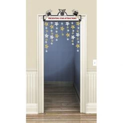 Balloon Agencies Party Supplies Movie Night Hollywood Themed Party Star Studded Door Decoration