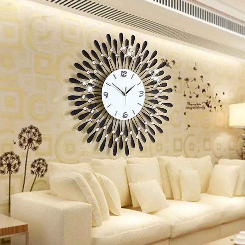 Crazy Crazy & More Crazy Deals 3D Crystal Wall Clock Luxury Art Home Decor 60cm X 60cm White Face Home & Garden 2 Crazy Crazy & More Crazy Deals 3D Crystal Wall Clock Luxury Art Home Decor 60cm X 60cm White Face Home & Garden