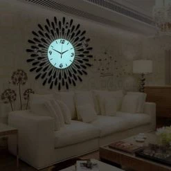 Crazy Crazy & More Crazy Deals 3D Crystal Wall Clock Luxury Art Home Decor 60cm X 60cm White Face Home & Garden 9 Crazy Crazy & More Crazy Deals 3D Crystal Wall Clock Luxury Art Home Decor 60cm X 60cm White Face Home & Garden