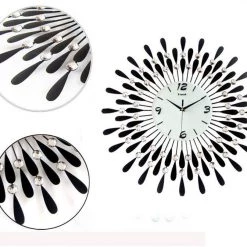 Crazy Crazy & More Crazy Deals 3D Crystal Wall Clock Luxury Art Home Decor 60cm X 60cm White Face Home & Garden 10 Crazy Crazy & More Crazy Deals 3D Crystal Wall Clock Luxury Art Home Decor 60cm X 60cm White Face Home & Garden