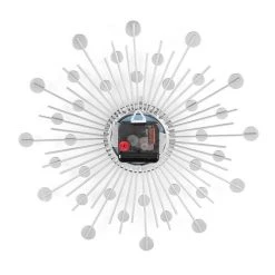 Crazy Crazy & More Crazy Deals 3D Crystal Wall Clock Luxury Art Home Decor 30cm X 30cm