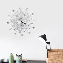 Crazy Crazy & More Crazy Deals 3D Crystal Wall Clock Luxury Art Home Decor 30cm X 30cm