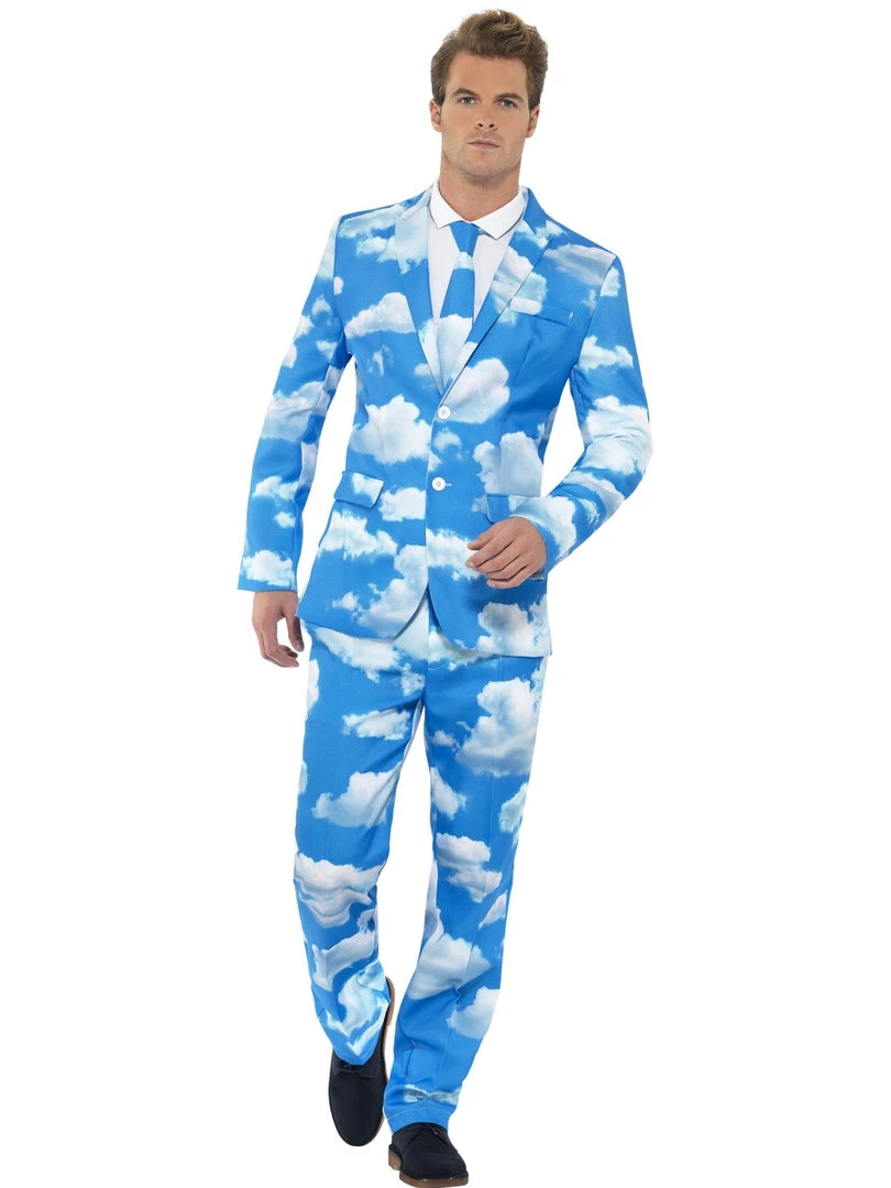 Smiffys Sky High Stand Out Suit Men's Costume 1 Smiffys Sky High Stand Out Suit Men's Costume