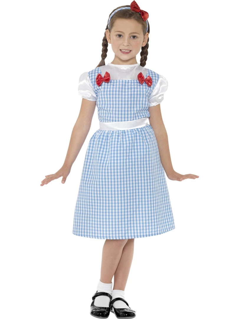 Smiffys Wizard Of Oz Country Girls Dorothy Book Week Costume 1 Smiffys Wizard Of Oz Country Girls Dorothy Book Week Costume