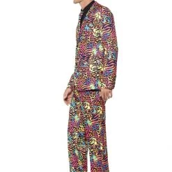 Smiffys Neon Stand Out Suit Men's Costume