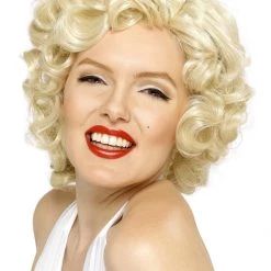 Smiffys Marilyn Monroe Deluxe Costume Ladies Wig Wigs