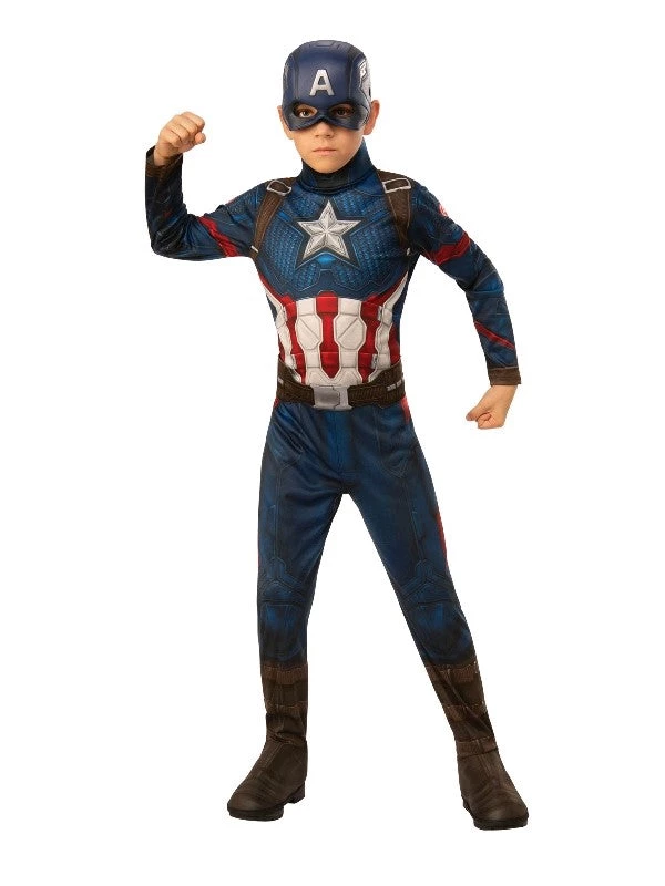 Rubies Deerfield Costumes Avengers Endgame Captain America Classic Child Costume 1 Rubies Deerfield Costumes Avengers Endgame Captain America Classic Child Costume