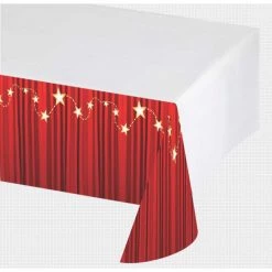 Balloon Agencies Hollywood Lights And Stars Plastic Tablecover Party Supplies