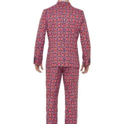 Smiffys Costumes Union Jack Stand Out Suit Men's Costume