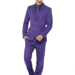 Smiffys Purple Stand Out Suit Men's Costume Costumes
