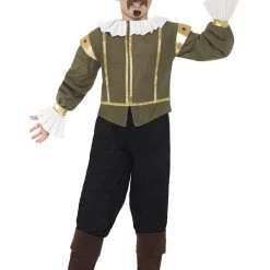 Smiffys William Shakespeare English Poet Boys Costume