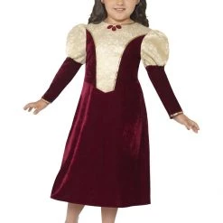 Smiffys Damsel Tudor Princess Book Week Girls Costume