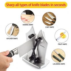 Crazy Crazy & More Crazy Deals Kitchen Knife Sharpener Bavarian Sharpening Stone Hard Carbide Sharpens Home & Garden