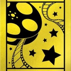 Balloon Agencies Party Supplies Hollywood Admit One Large Foil Golden Ticket