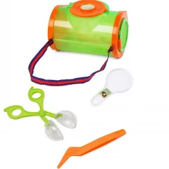 Hunter Liesure Bug Catcher Kit Bug Clear Cage Magnifying Glass Tweezer Scisssor Catcher Game