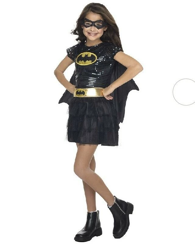 Rubies Deerfield Batgirl Sequin Tutu Dress Girls Costume 1 Rubies Deerfield Batgirl Sequin Tutu Dress Girls Costume