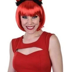 Tomfoolery Halloween Costumes Devils Horn On Headband Halloween Ladies Hair Accessory