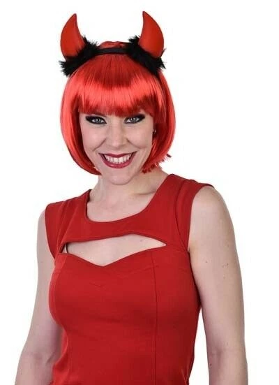 Tomfoolery Halloween Costumes Devils Horn On Headband Halloween Ladies Hair Accessory 1 Tomfoolery Halloween Costumes Devils Horn On Headband Halloween Ladies Hair Accessory