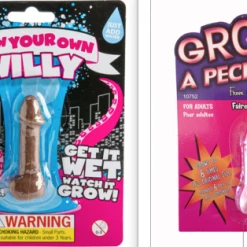 Forum Grow Your Own Penis Pecker Willy Add Water Grows 6 Times Its Size Black White