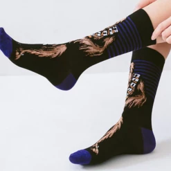 Unbranded Novelty Cosplay STAR WARS Socks - Storm Trooper, Jedi, Wookie, Darth Vader Socks