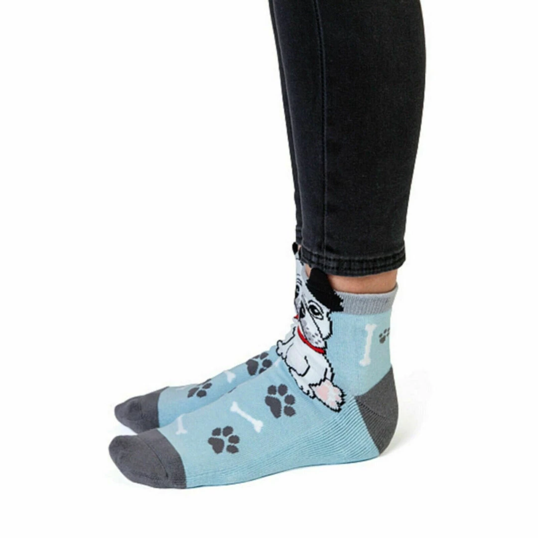 Unbranded Ladies Socks Novelty Funny Cute Pug French Bull Dog Bulldog Puppy Womens Gift Costume Accessories 9 Unbranded Ladies Socks Novelty Funny Cute Pug French Bull Dog Bulldog Puppy Womens Gift Costume Accessories