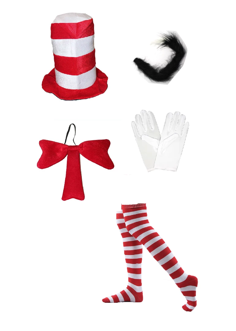 JD Party Dr Seuss Cat In The Hat Costume Top Hat Tutu Sparkle Socks Bow Tie Top Book Week Costumes 10 JD Party Dr Seuss Cat In The Hat Costume Top Hat Tutu Sparkle Socks Bow Tie Top Book Week Costumes