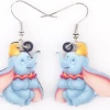 AliExpress Fashion Jewelry Disney Dumbo The Elephant Earrings For Pierced Ears Creative Jewellery