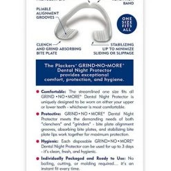 Plackers Grind No More Dental Night Mouth Guard Protector For Bruxism Grind Health & Beauty