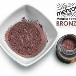 Tomfoolery Costume Accessories Mehron Metallic Powder & Mixing Liquid Face Body Paint Make Up GOLD SILVER