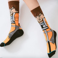 Unbranded Novelty Cosplay STAR WARS Socks - Storm Trooper, Jedi, Wookie, Darth Vader Socks