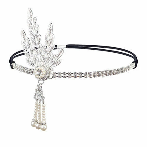 AliExpress 1920s 20s Flapper Great Gatsby Headband Vintage Bridal Headpiece With Tassle Costume Accessories 12 AliExpress 1920s 20s Flapper Great Gatsby Headband Vintage Bridal Headpiece With Tassle Costume Accessories