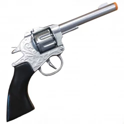 Sweidas Diecast Cowboy Gun Toy Costume Cap Gun Silver