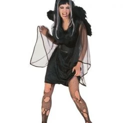 Rubie's Black Fallen Angel Size Standard Halloween Ladies Costume