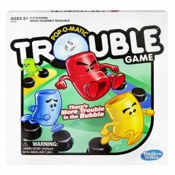 ABT Hasbro Trouble Board Game Pop-O-Matic Family Kids Game