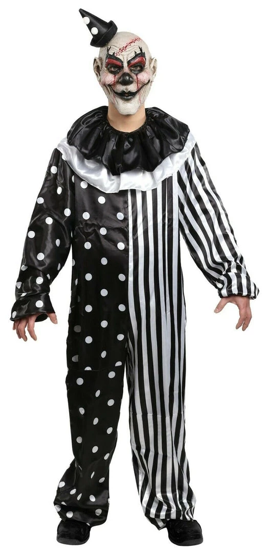 Morris Kill Joy Scary Clown Halloween Men's Costume Halloween Costumes 1 Morris Kill Joy Scary Clown Halloween Men's Costume Halloween Costumes