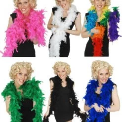 Tomfoolery Flapper Great Gatsby 50g 2 Metres Feather Boa Ladies Costume Accessory Costume Accessories