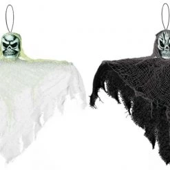 Balloon Agencies Halloween Props/Decoration Hanging Black White Grim Reaper Fabric And Plastic Halloween Decoration