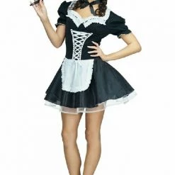 Unbranded Deluxe French Maid Playboy Sexy Dress Up Halloween Hens Night Ladies Costume Halloween Costumes